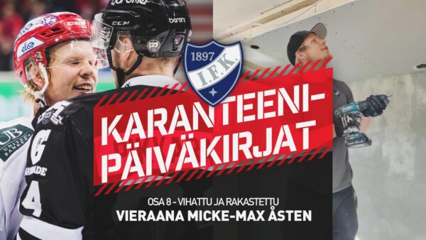 Karanteenipäiväkirjat: OSA 8  – Vieraana Micke Åsten