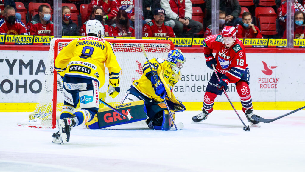 Pitkässä voittoputkessa seilaava Jukurit HIFK:n vieraana keskiviikkona