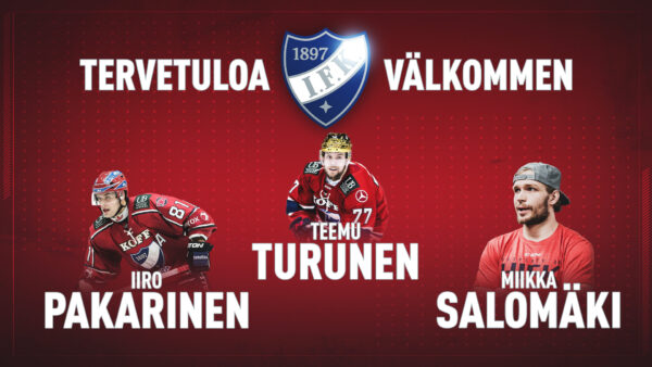 HIFK sopimukseen kolmen hyökkääjän kanssa