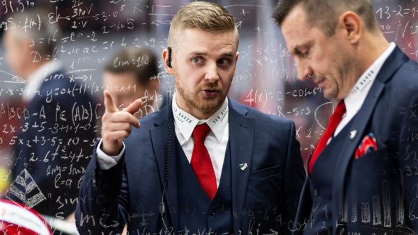 Ensimmäisen kolmanneksen tilastokärjet aloitusympyrästä blokattuihin laukauksiin