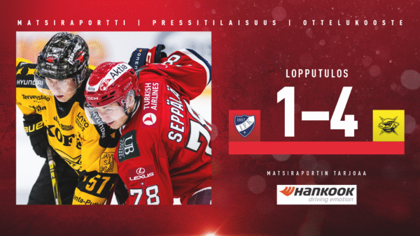 Ei pisteitä lauantain väännöstä