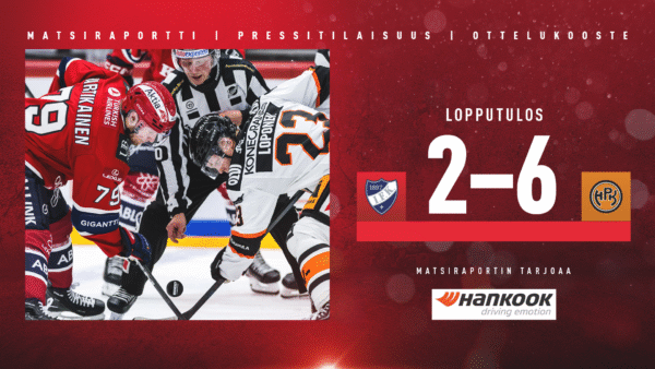 Sarjapisteet karkasivat toisessa erässä