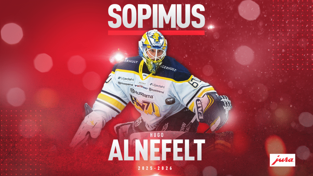 Maalivahti Hugo Alnefelt HIFK:hon