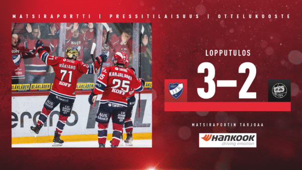 Mäkiahon maalit siivittivät HIFK:n voittoon Nordiksella